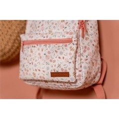 MOCHILA FLORES Y MARIPOSAS