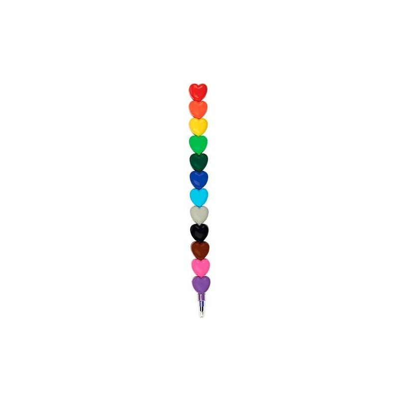 Lápiz Corazón insertable color