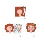 Crear con Pegatinas Peluquería +3 Años