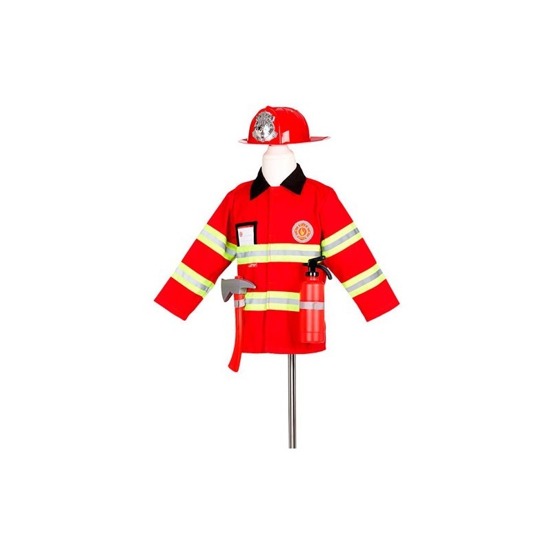 DISFRAZ BOMBERO T.4-7 AÑOS