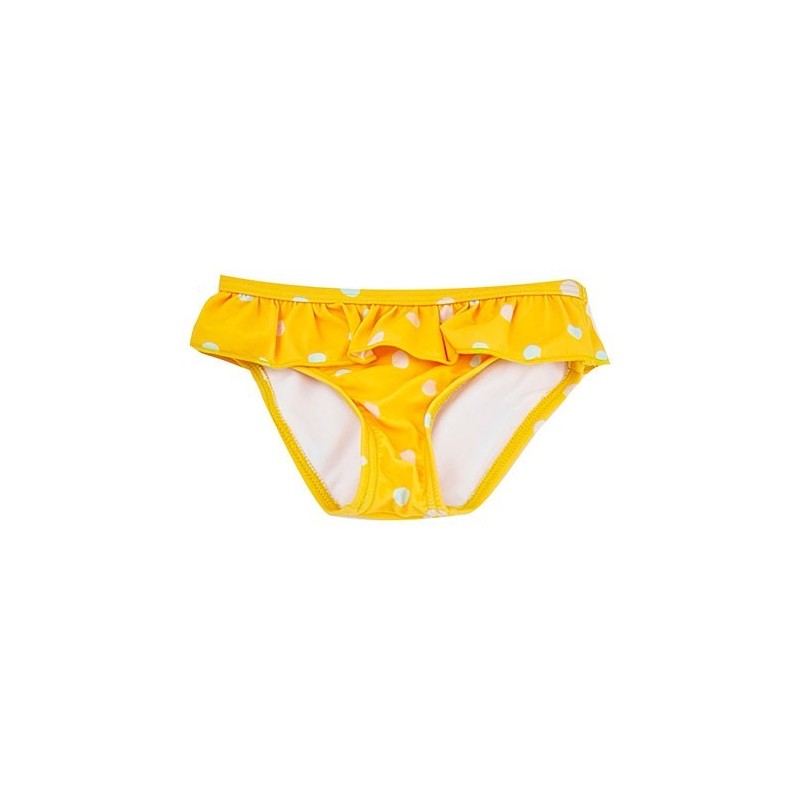 BRAGA BIKINI BTBOX UPF 50+ LUNARES MOSTAZA