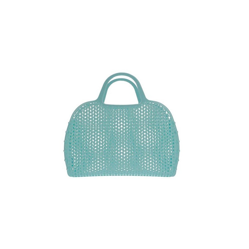 BOLSA PLÁSTICO RETRO VINTAGE AQUA