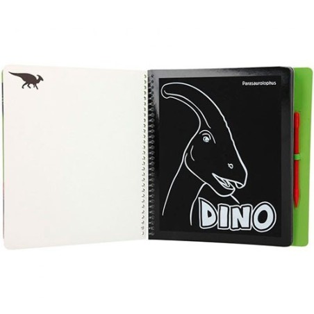 Dino World Magic-Scratch Book