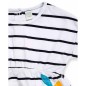 VESTIDO PUNTO ESTAMPADO RAYAS JUICY