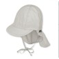 GORRITO BEBÉ VISERA + PROTECCIÓN CUELLO GRIS