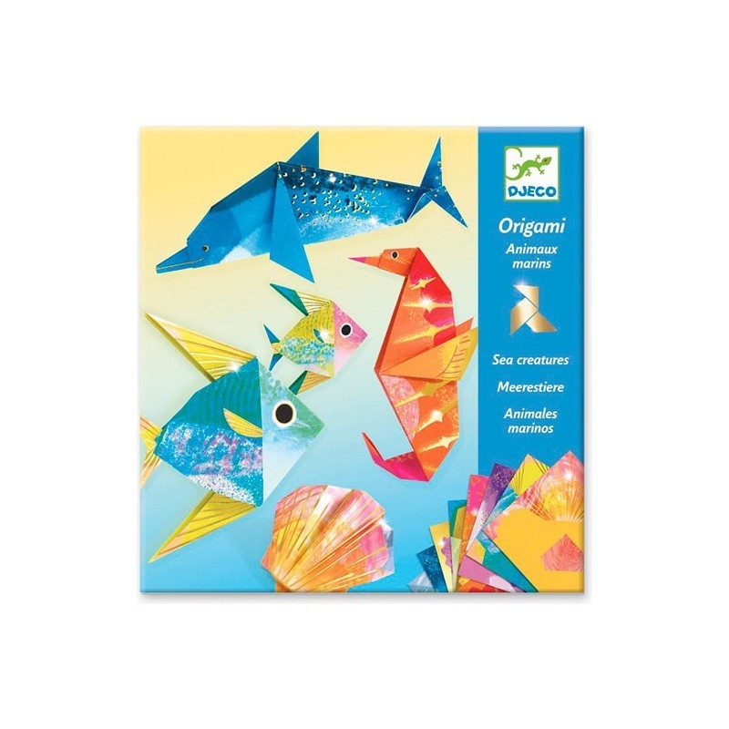 Papiroflexia Origami Animales Marinos Djeco