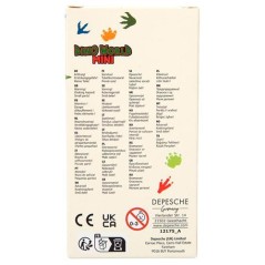 Dino world mini dino set de ceras tricolor