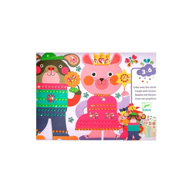 Crear con Pegatinas Resplandecientes +3 A