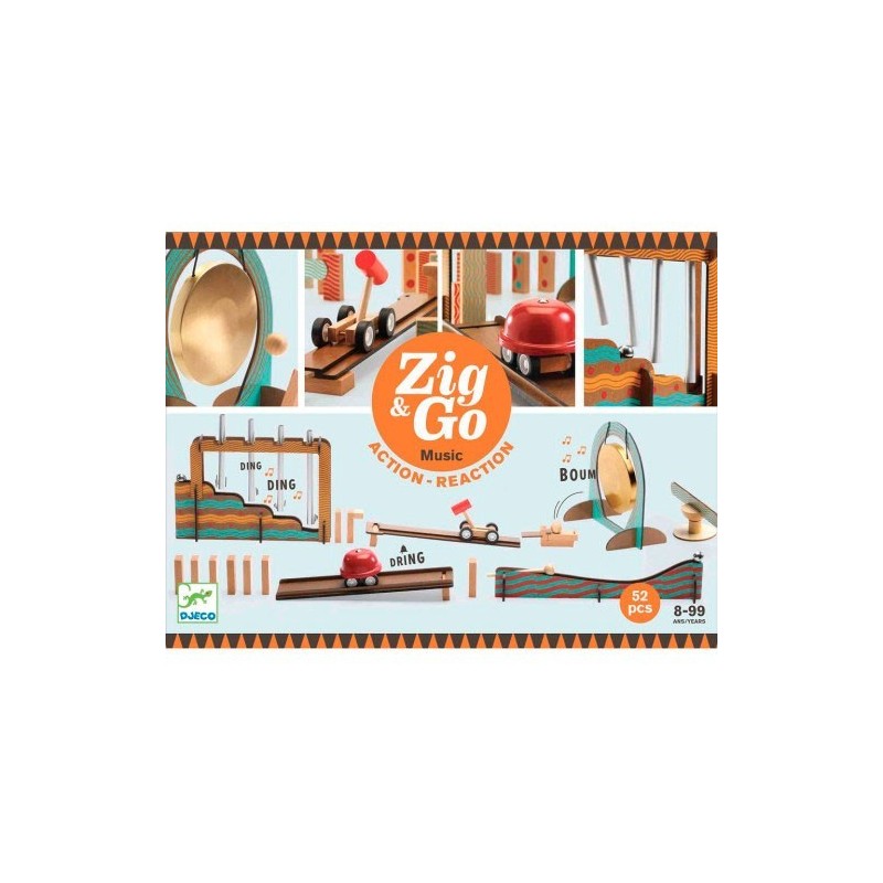 Construcción Zig & Go Music 52 piezas +8 A
