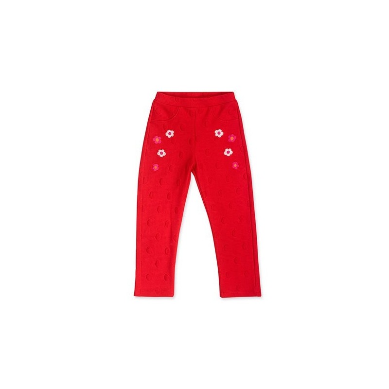 Pantalón flores bordadas Besties