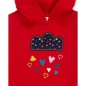 Vestido felpa capucha nube Road