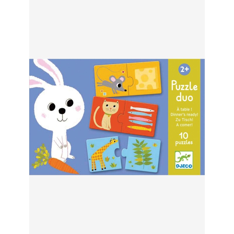 Puzzle Dúo a Comer +2 A