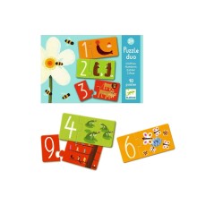 Puzzle Dúo Números +3 A