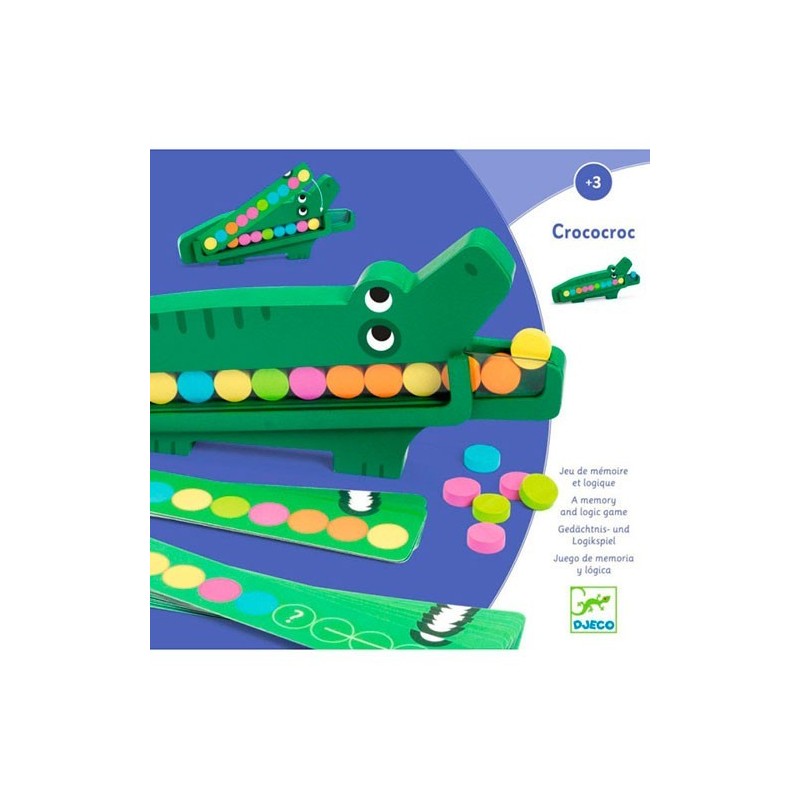 Crococroc juego educativo + 3 años Crococroc juego educativo + 3 años
