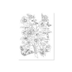 Pósters para Colorear Colouring Gallery Bosque +8 A