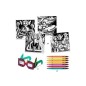 Taller Colorear en 3D Frikis Divertidos +7 A
