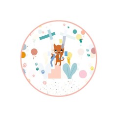 Poncho de lluvia Gato 3-5 A
