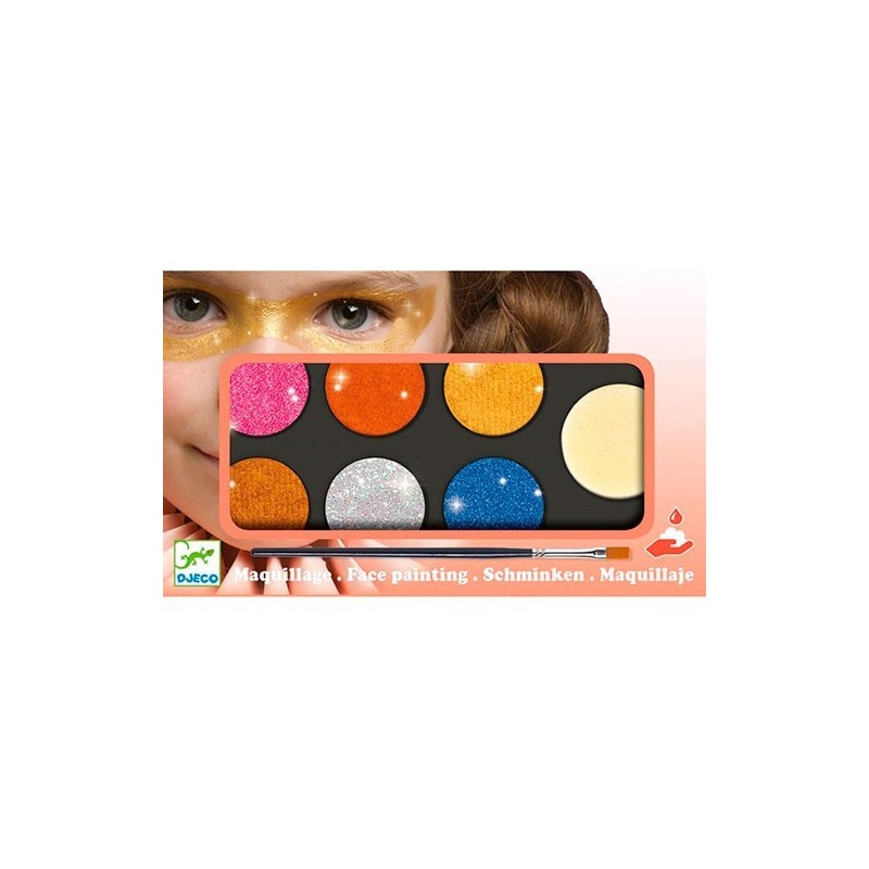 Estuche maquillaje 6 colores surtidos +3 A