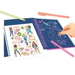 Top Model Doodle Book Neón con Set