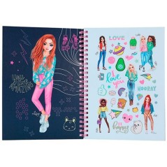 Top Model Doodle Book Neón con Set